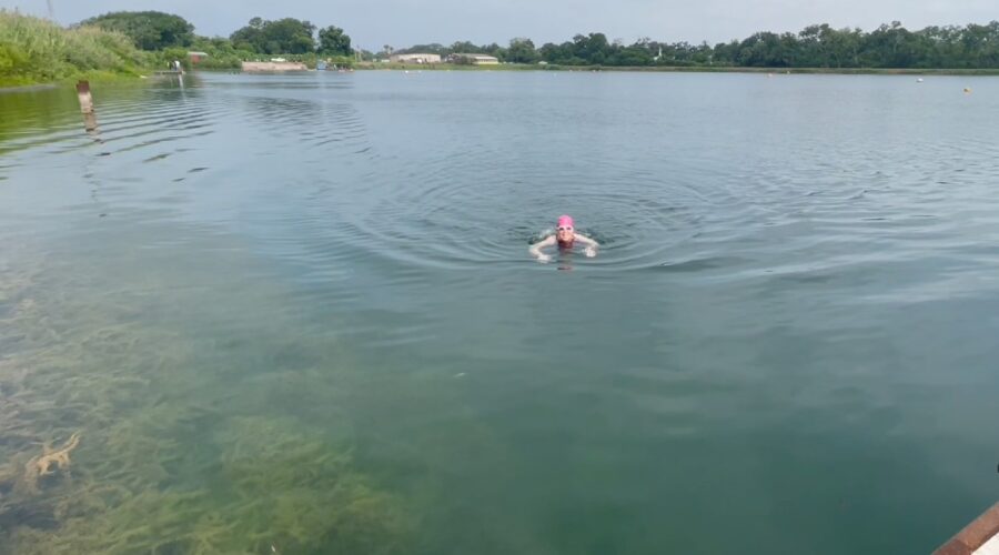 Katelyn Open Water Swimming