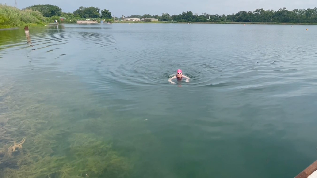 Katelyn Open Water Swimming