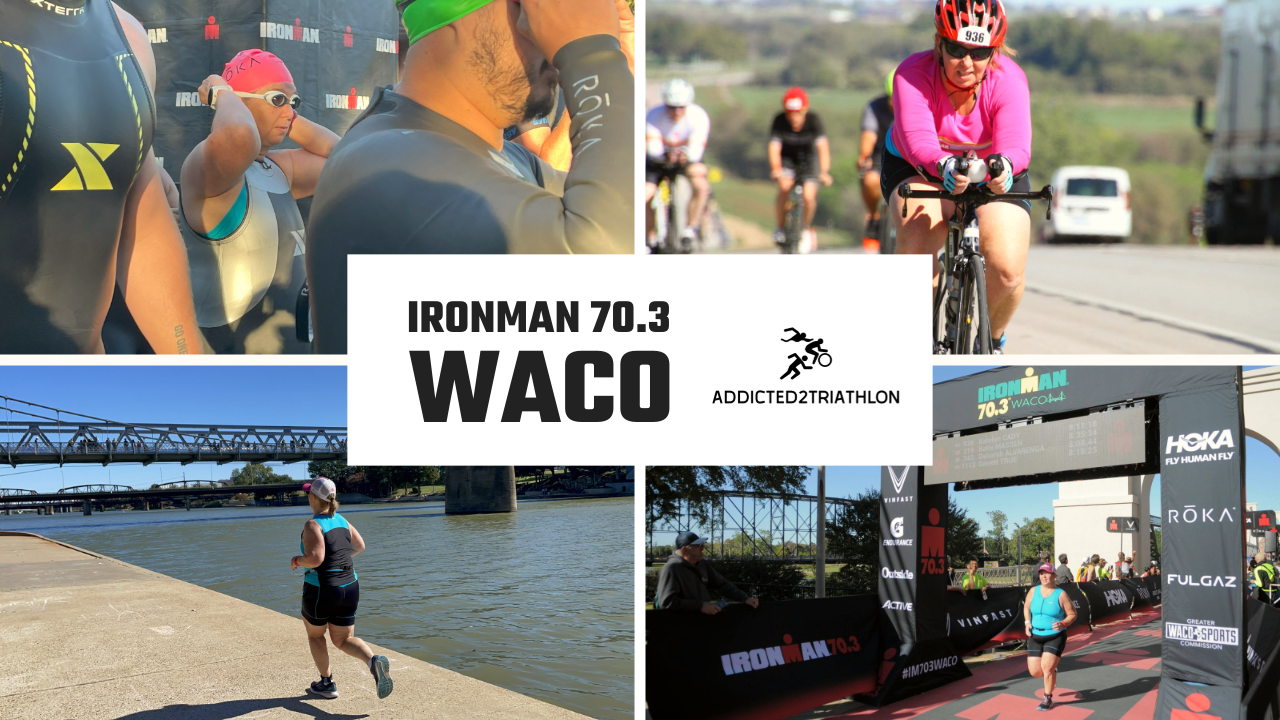 Ironman 70.3 in Waco Texas on October 15, 2023.